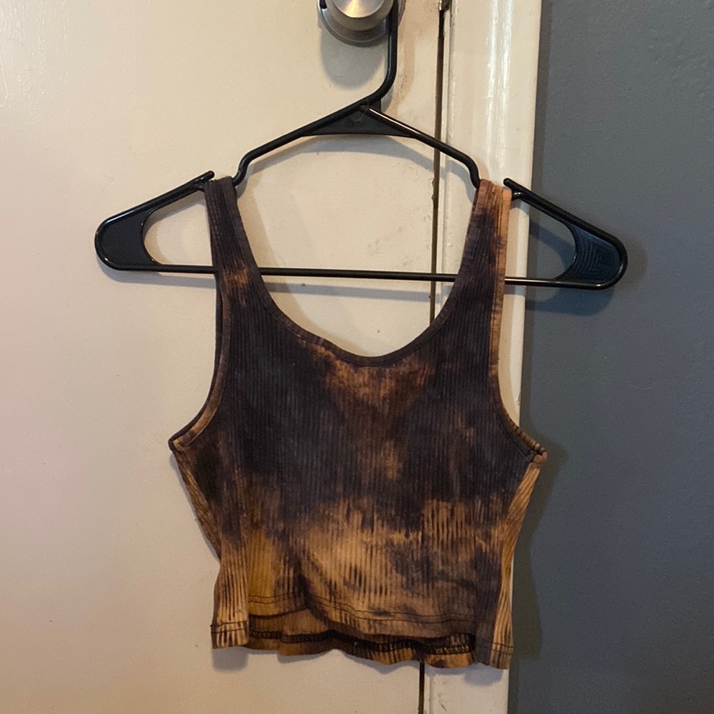 Tie dye bleach top (read desc)